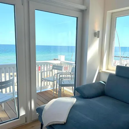 Panorama Xl Im Urban Mit Meerblick Strandkorb Fuer Bis Zu 10 Personen Lägenhet *