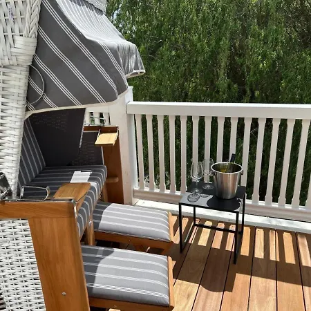 Panorama Xl Im Urban Mit Meerblick Strandkorb Fuer Bis Zu 10 Personen Lägenhet *